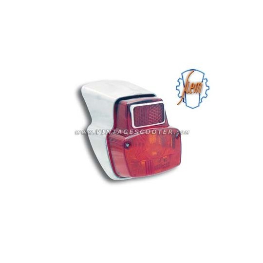 Feu arrière 125 Primavera première série aluminium SIEM + Joint